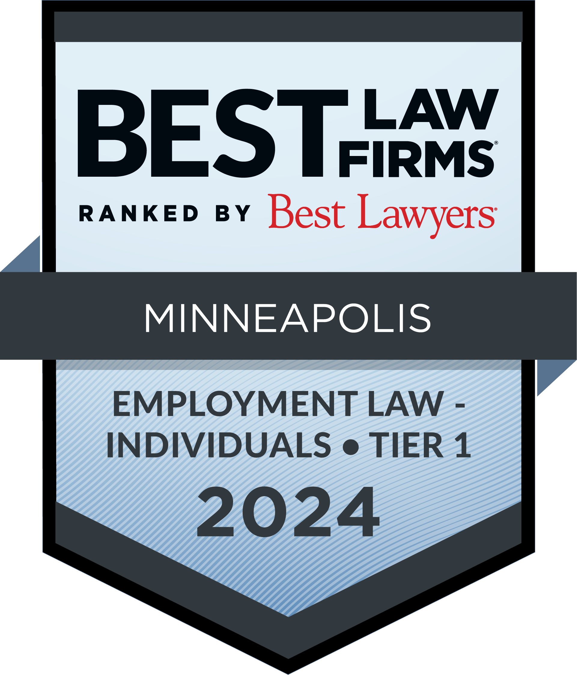 Best Employment Law Firm in Minneapolis Award