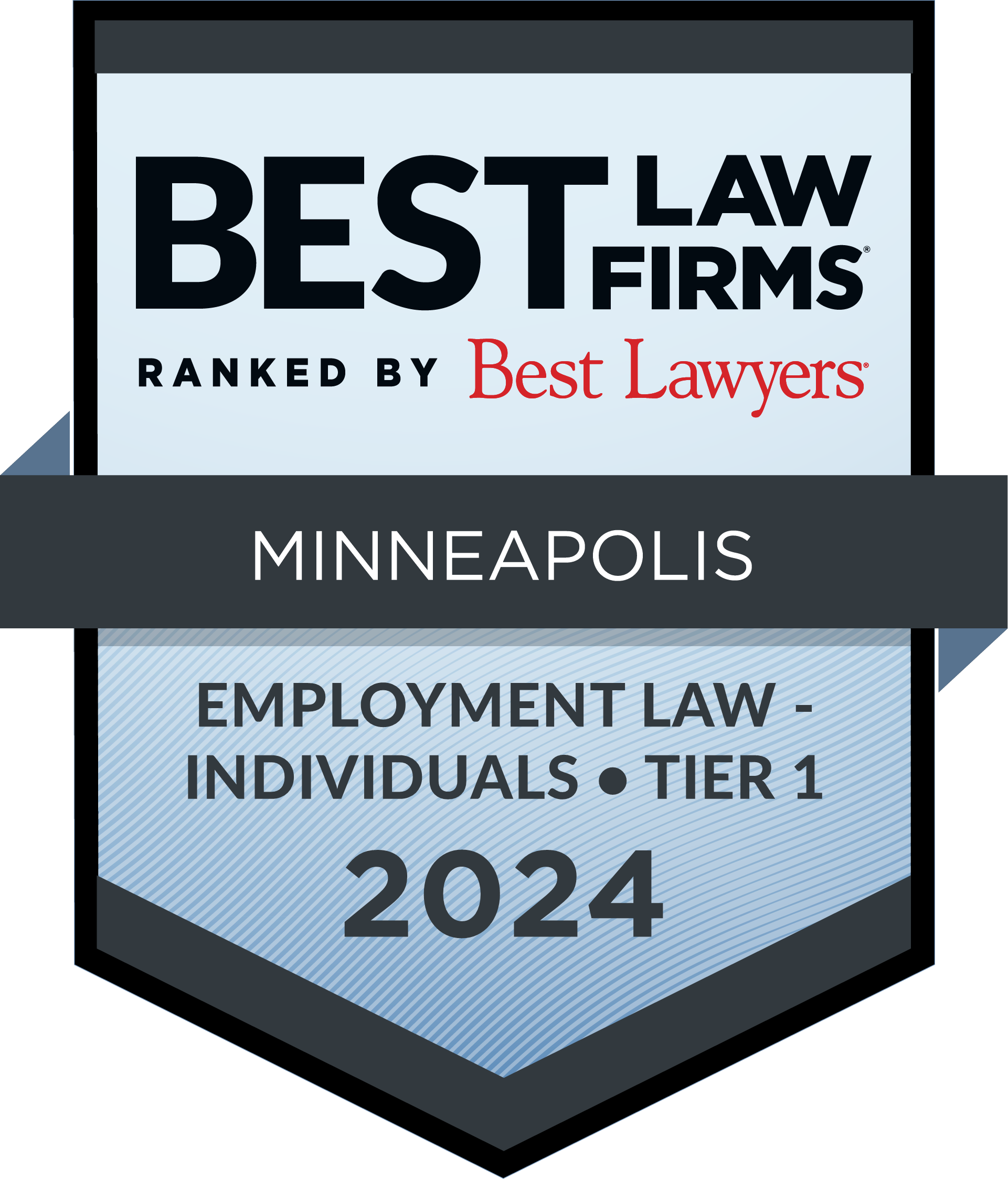 Best Employment Law Firm in Minneapolis Award